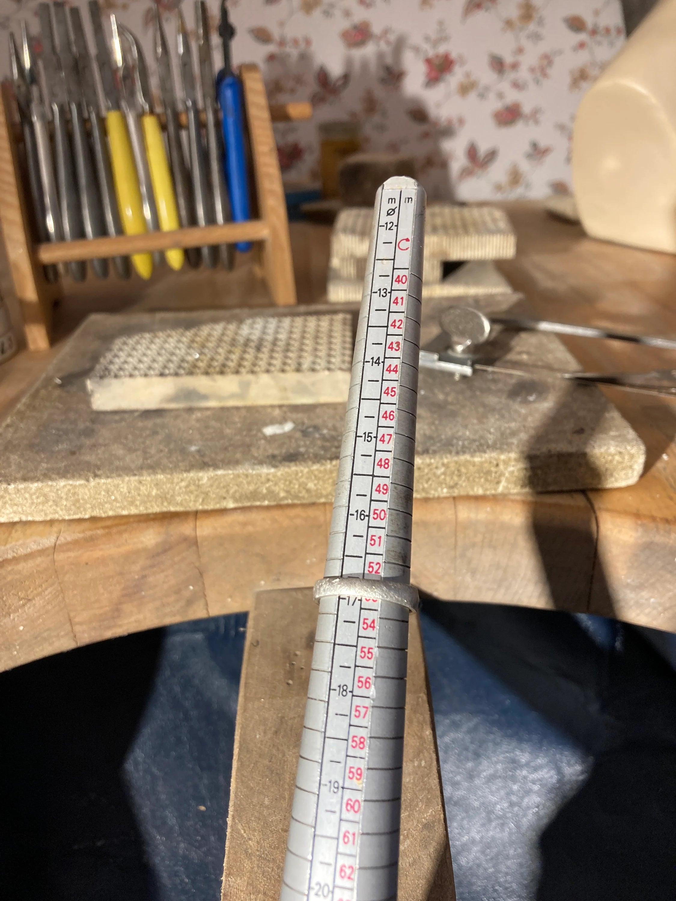 Ringrössenänderung nach Wunsch