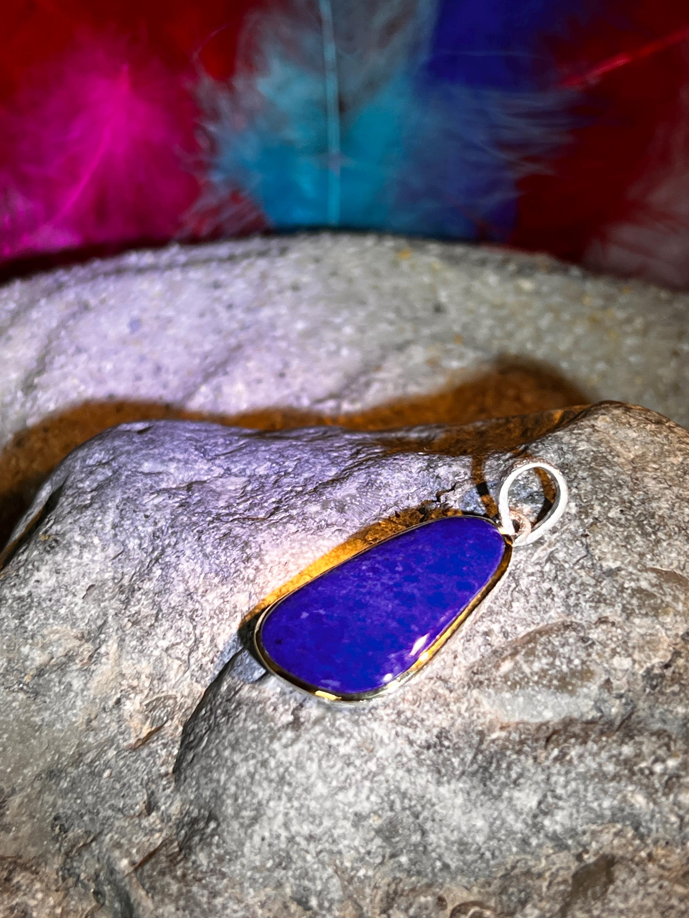 Lapis Tagespreis  Pharao Liebling Anhänger in Silber mit teilvergoldeter Fassung