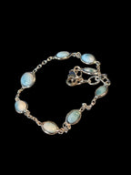 Echter Larimar Atlantis Tagespreis als Gliederarmband Serlingsilber