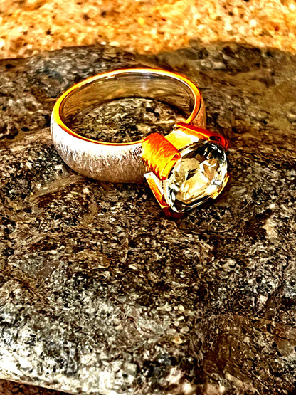 8 ct Prasiolith Ring Mein Preis
