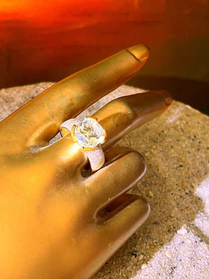8 ct Prasiolith Ring Mein Preis
