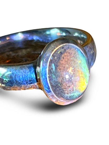 Mein Preis  Regenbogen Mondstein in Sterlingsilber